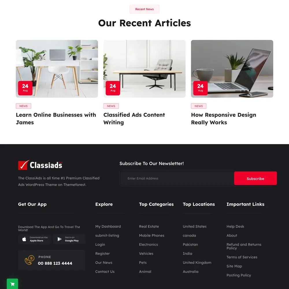 Largest Marketplace Website Design with Free Web Hosting