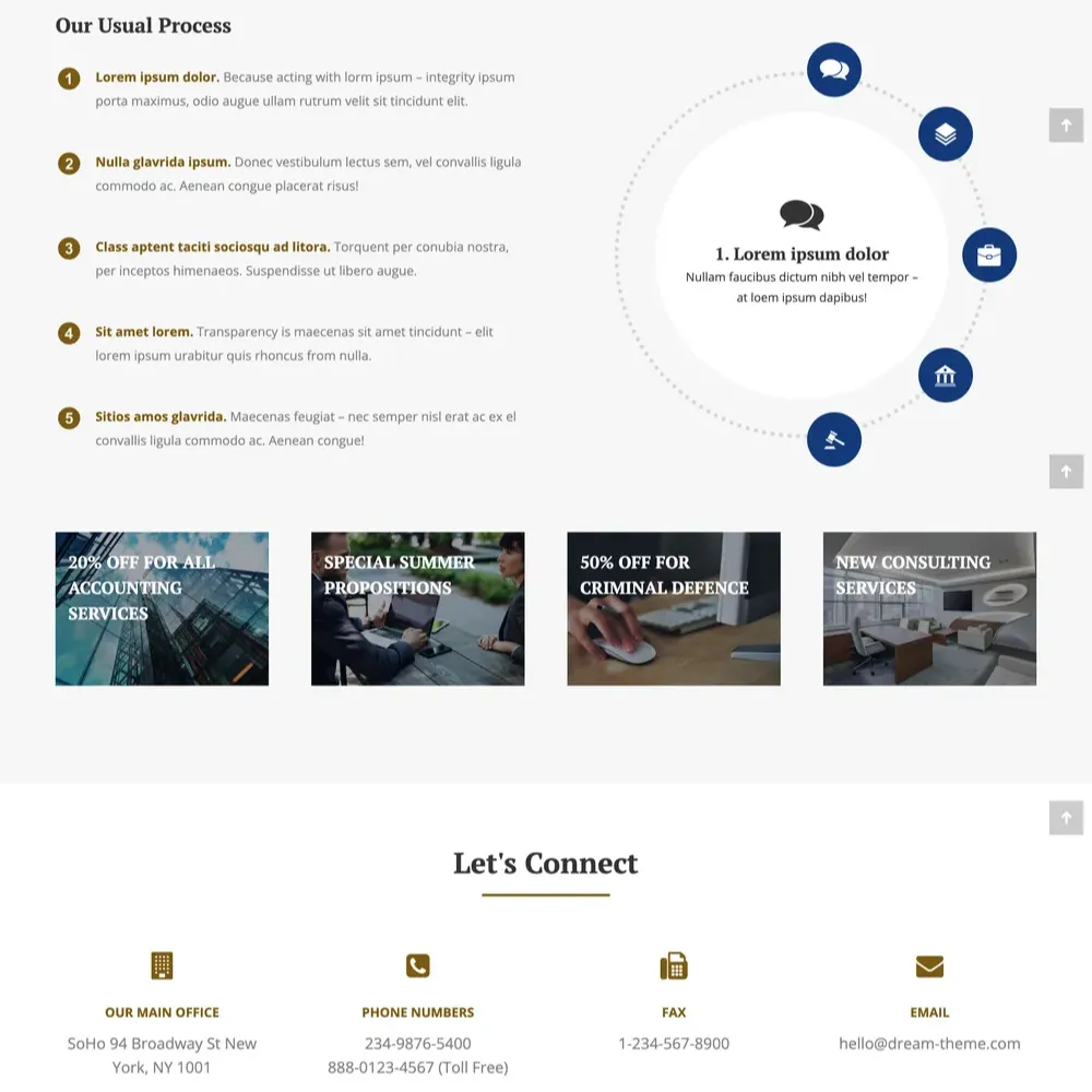 Law Firm Website Design with Free VPS Web Hosting