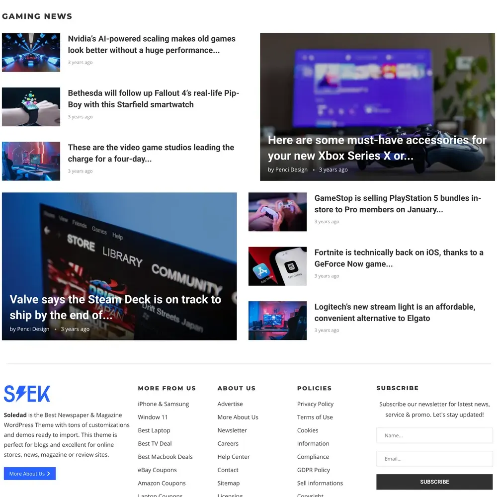 Modern Tech Website Design with Free VPS Web Hosting