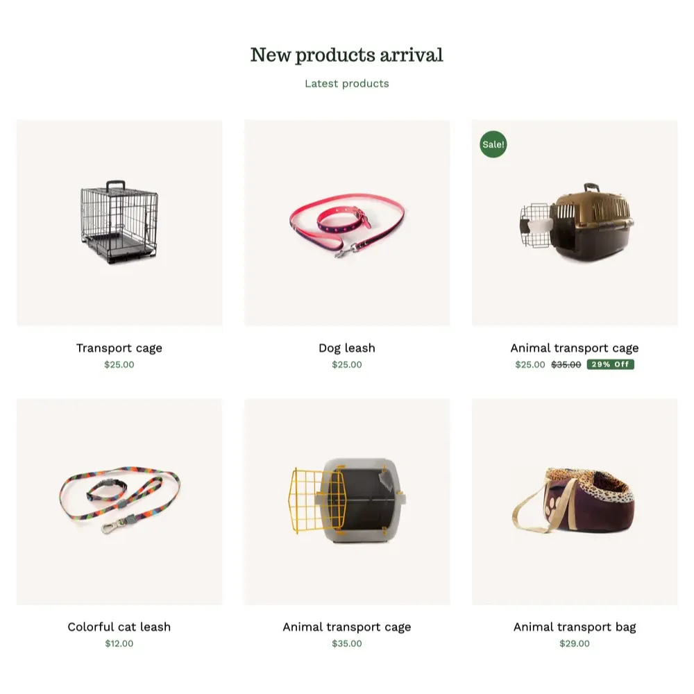 Pet Grooming Website Design with Free VPS Web Hosting