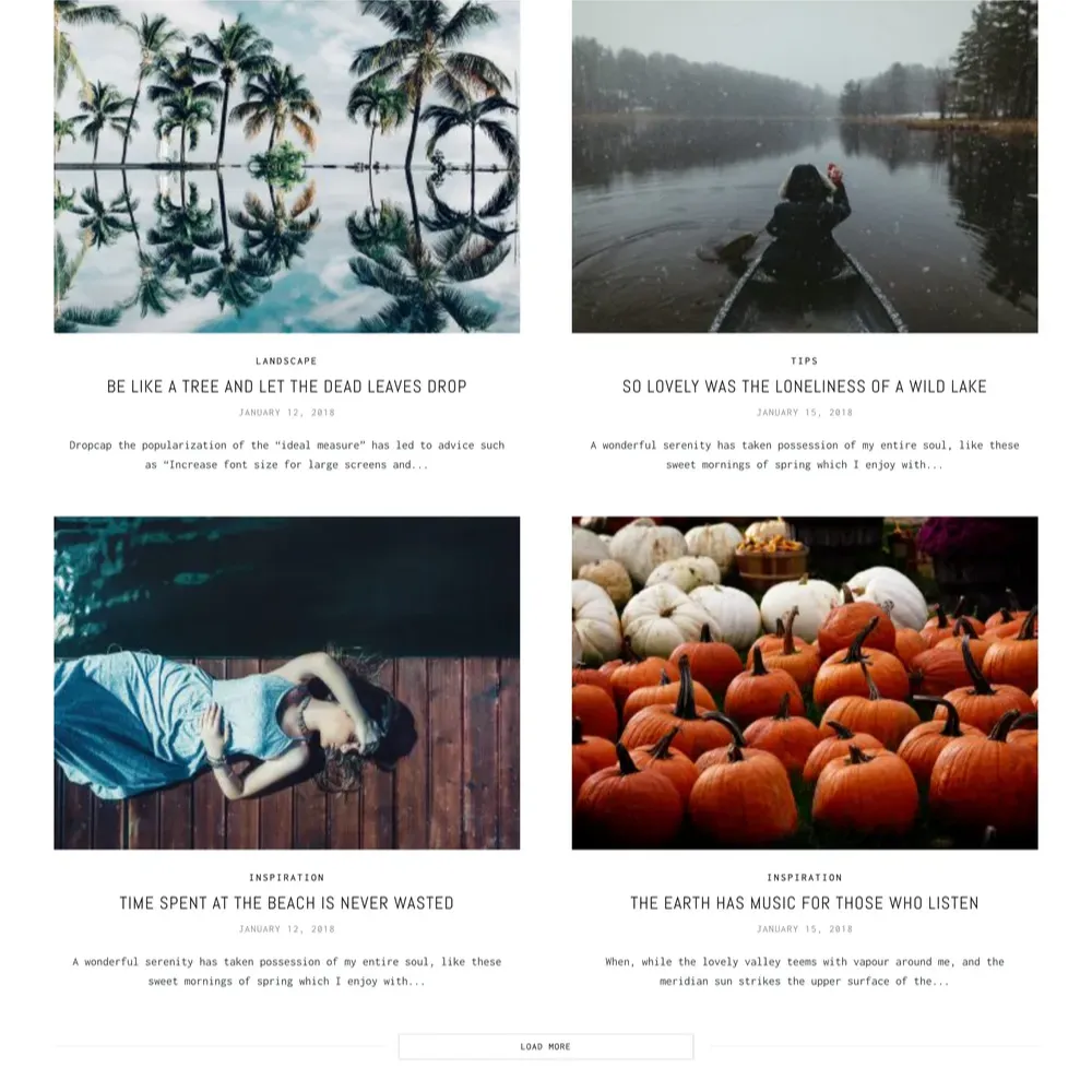 Photography Tips Website Design with Free VPS Web Hosting