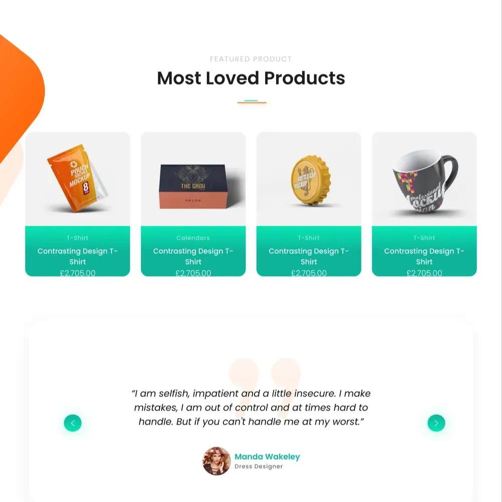 Printing Shop Website Design with Free VPS Web Hosting
