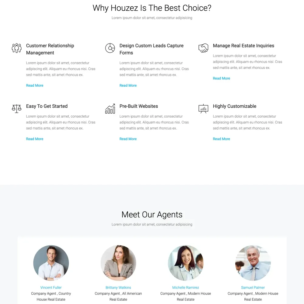 Property Firm Website Design with Free VPS Web Hosting