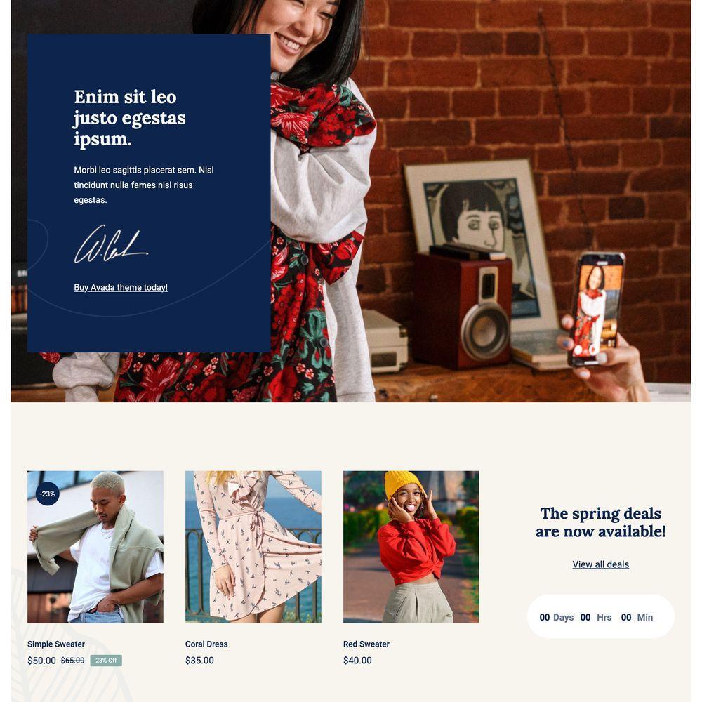 Retail Shop Website Design with Free VPS Web Hosting