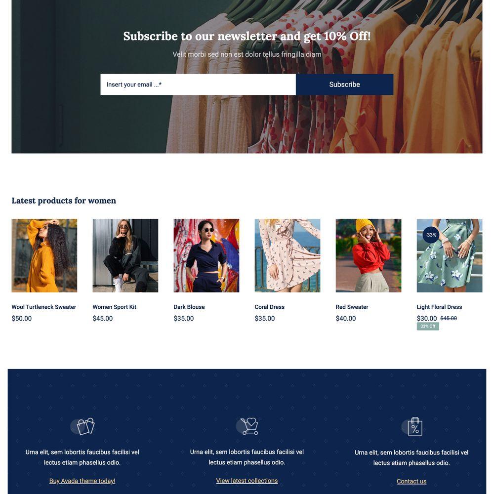 Retail Shop Website Design with Free VPS Web Hosting