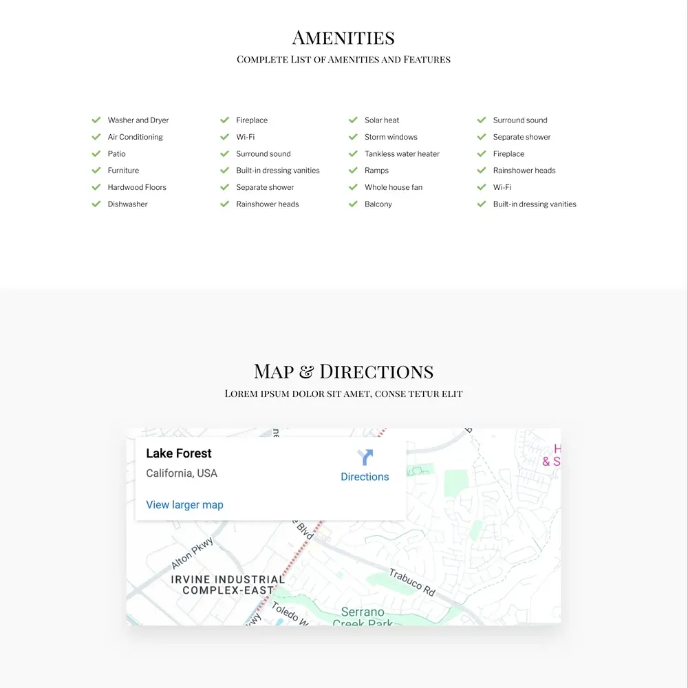 Single Property Website Design with Free VPS Web Hosting