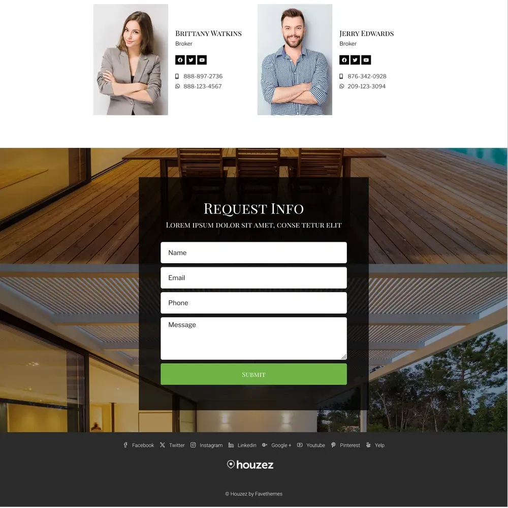 Single Property Website Design with Free VPS Web Hosting