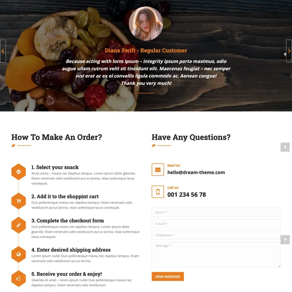 Small Store Website Design with Free VPS Web Hosting