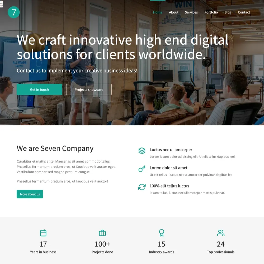 Starter Website Design with Free VPS Web Hosting
