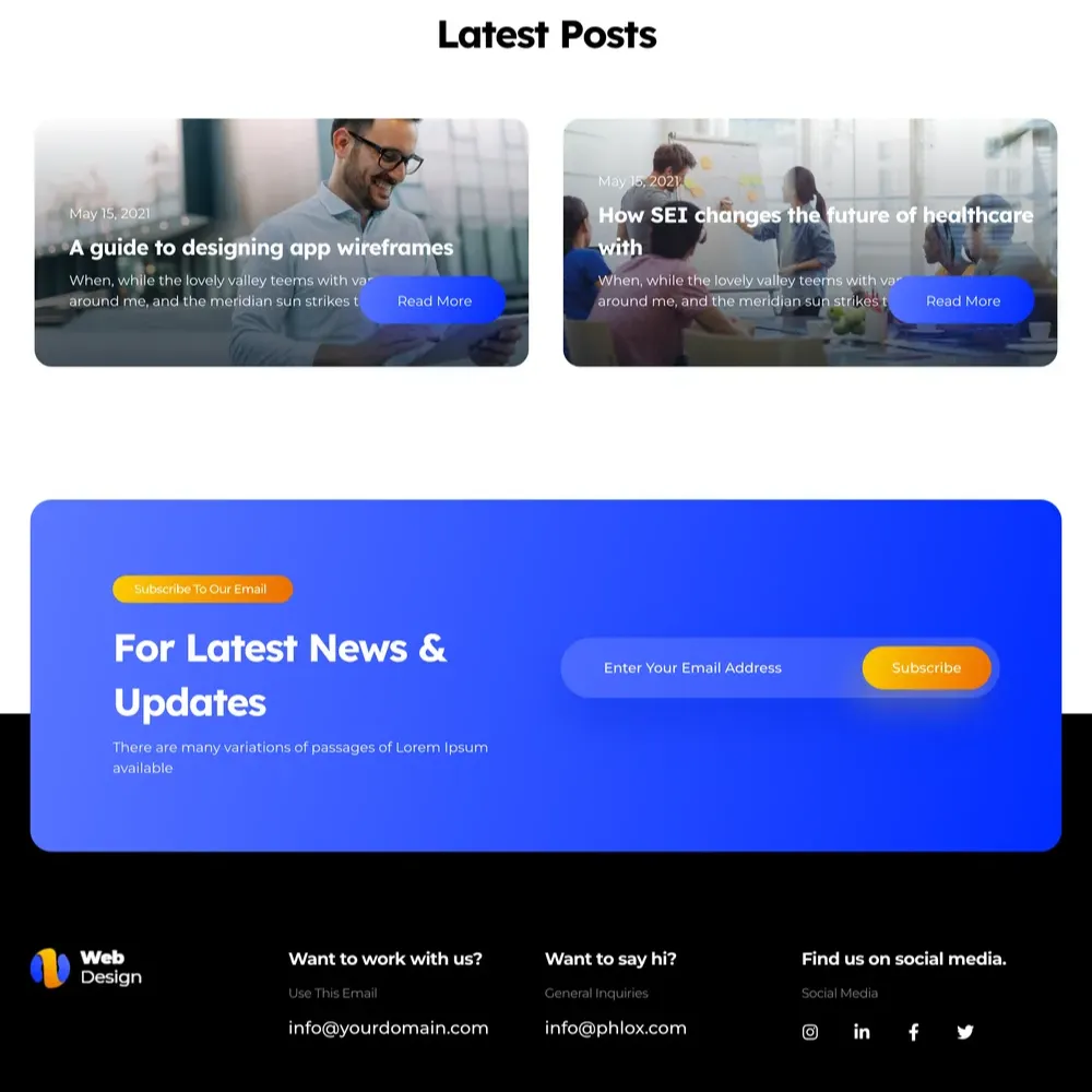 Web Design Business Website Design with Free VPS Web Hosting