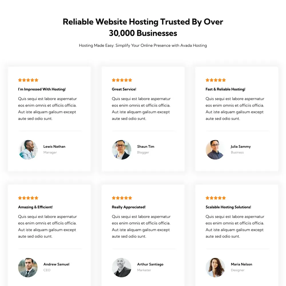 VPS Hosting Business Website Design with Free VPS Hosting