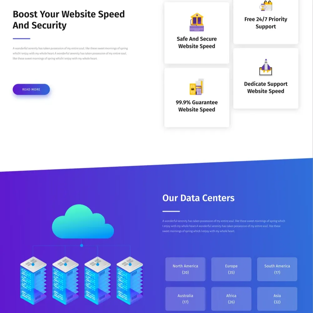 Web Hosting Service Website Design with Free VPS Web Hosting