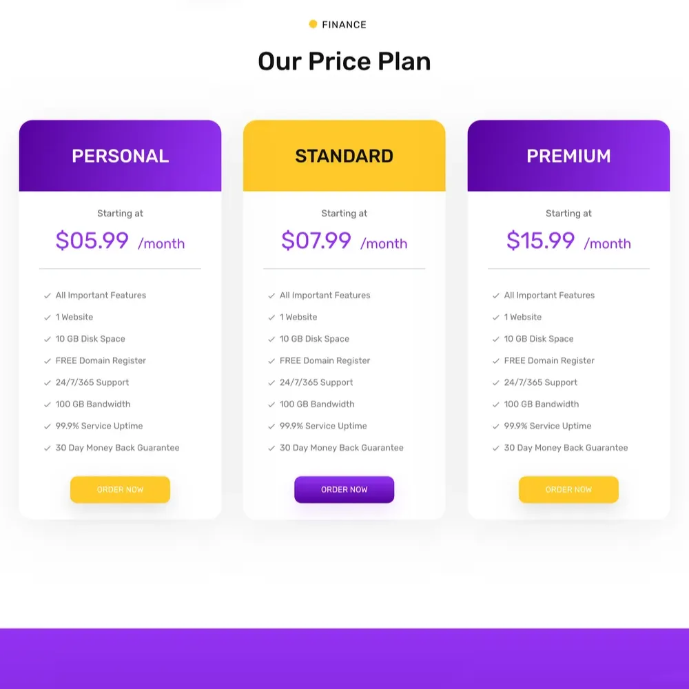 Web-based Business Website Design with Free VPS Web Hosting