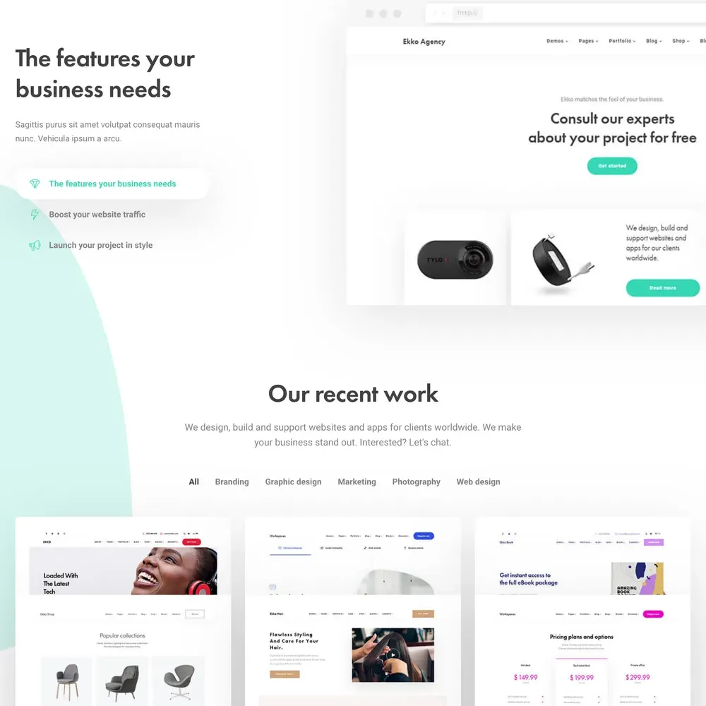 Website Design Agency with Free VPS Web Hosting