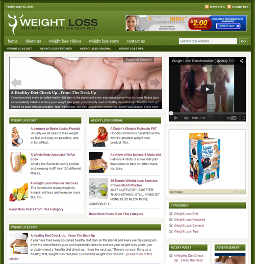 Weight Loss Done-for-you Turnkey Niche Blog Business with Amazing Content - Loans Website Directory Weight Loss Done-for-you Turnkey Niche Blog Business with Amazing Content