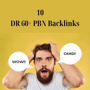10 DR 60+ PBN Backlinks 10 DR 60+ PBN Backlinks
