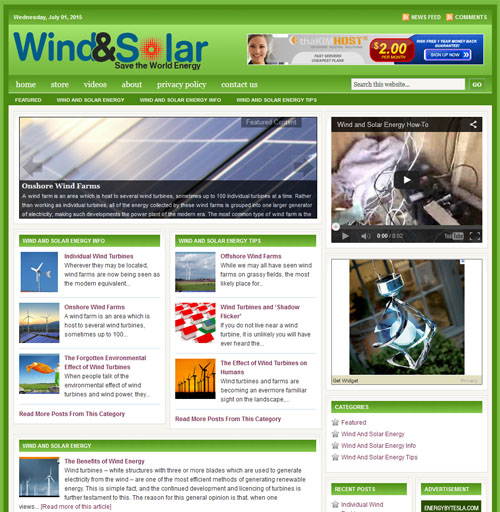 Wind & Solar Wind & Solar
