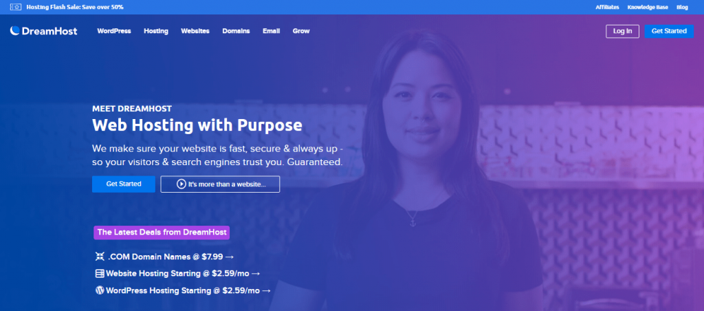 dreamhost hosting min