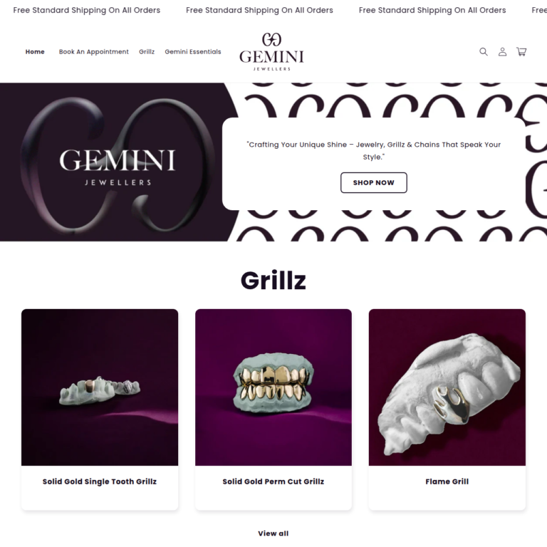 gemini website screenshot